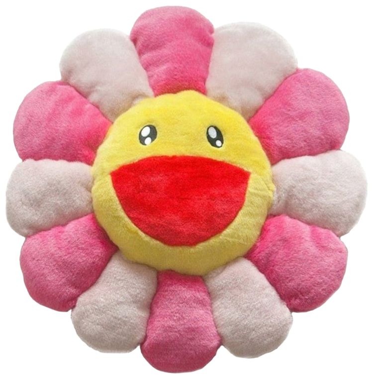 Takashi Murakami Flower Pillow 60cm Pink