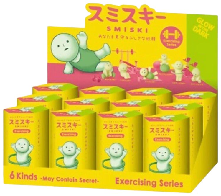 SMISKI Exercising Series Assorted Box 12 Blind Boxes