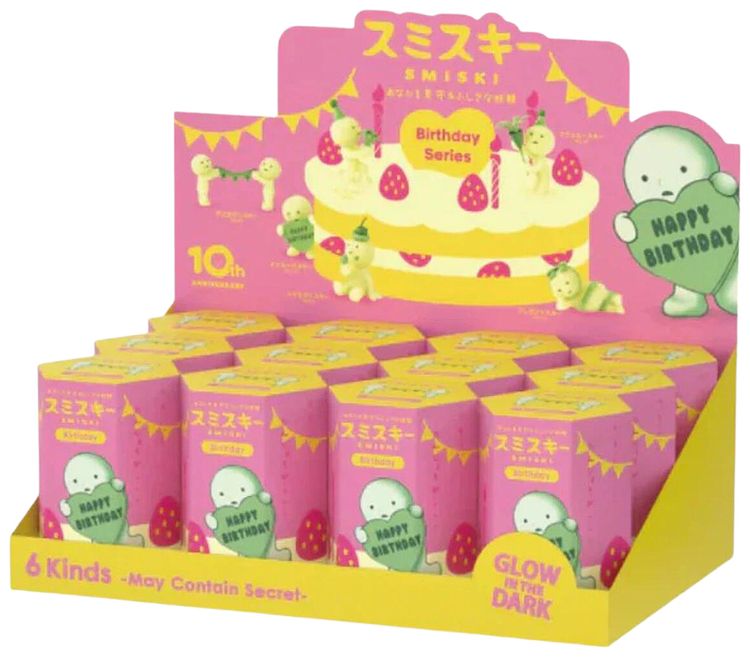 SMISKI Birthday Series Assorted Box 12 Blind Boxes