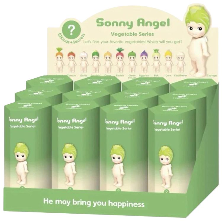 Sonny Angel Vegetable Series Assorted Box 12 Blind Boxes