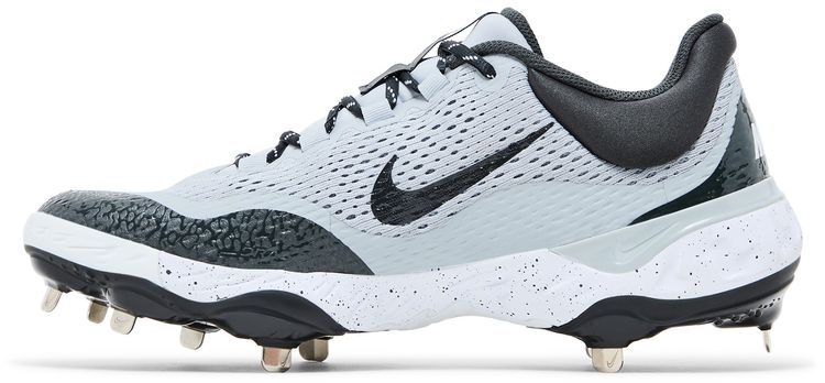 Nike Alpha Huarache Elite 4 Low Wolf Grey Dark Smoke Grey