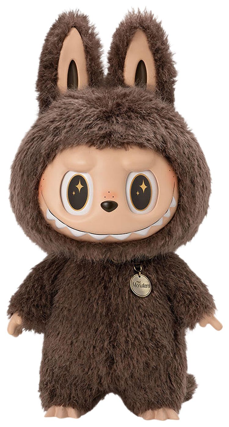 Pop Mart Labubu THE MONSTERS Zimomo I FOUND YOU Vinyl Face Doll No Tote Bag Brown