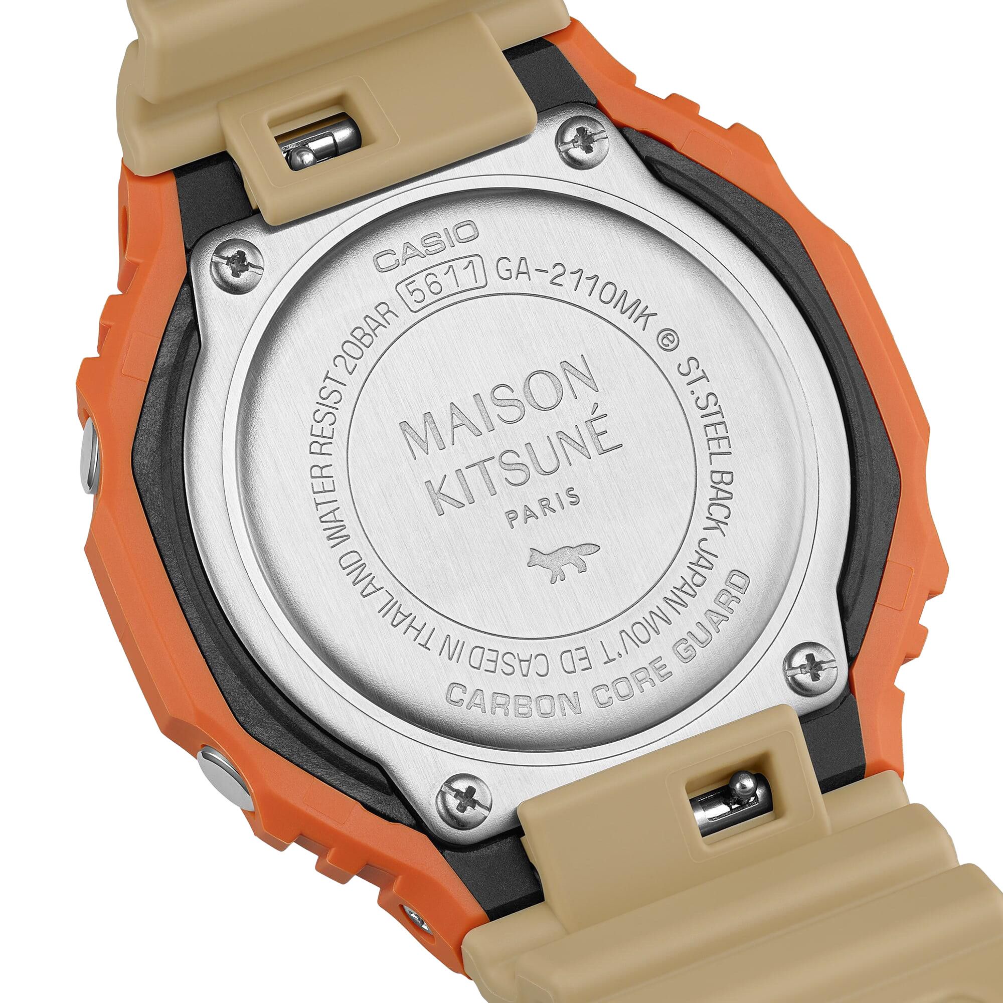 Buy G-SHOCK by Casio Maison Kitsuné 2100 Series Watch 'Orange