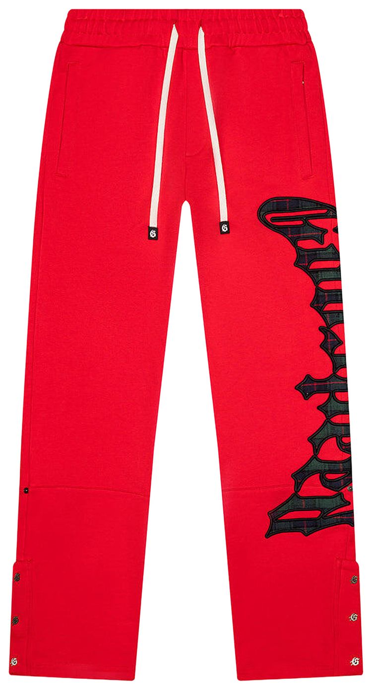 Godspeed OG Logo Sweatsuit Red Plaid