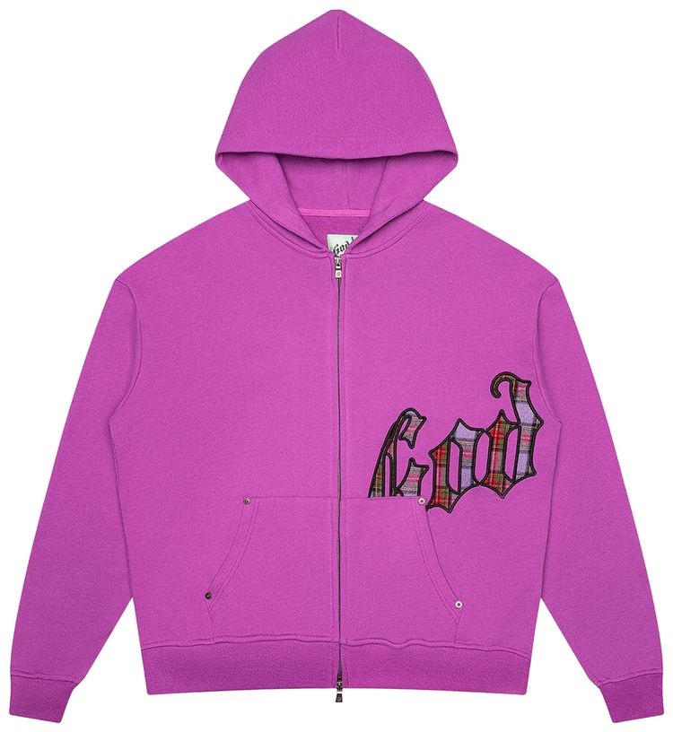 Godspeed OG Logo Sweatsuit Pink Plaid