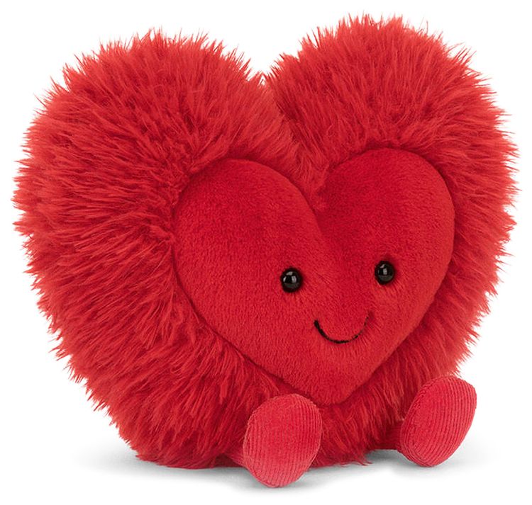 Jellycat Amuseables Beatie Heart Plush
