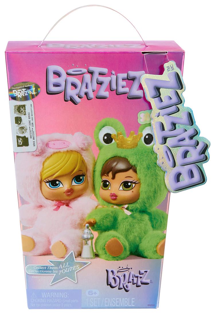 Bratz Bratziez Iconz Seriez Plush Keychain Single Blind Box Angel Cloe  Pretty Princess Yasmin Artwork