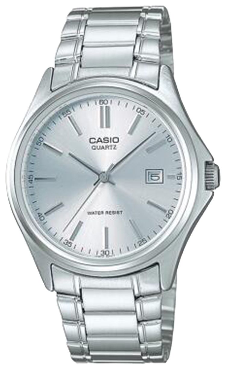 Casio Analog Watch Stainless SteelSilver