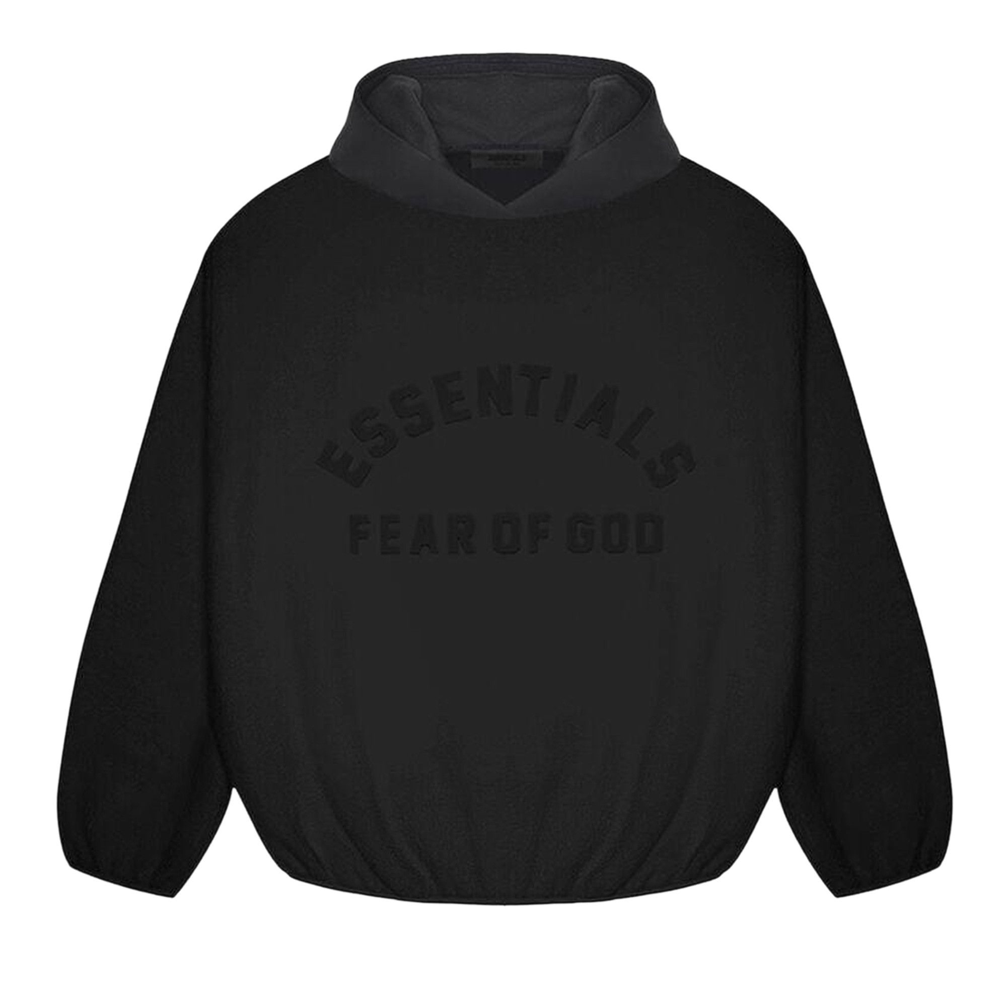 Buy Fear of God Essentials Nylon Fleece Hoodie 'Black