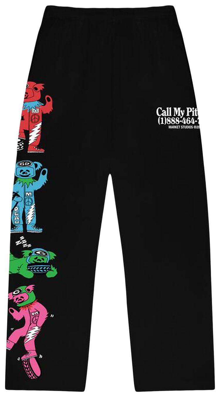 Market x GD Call My Pitcrew Sweatpants Black
