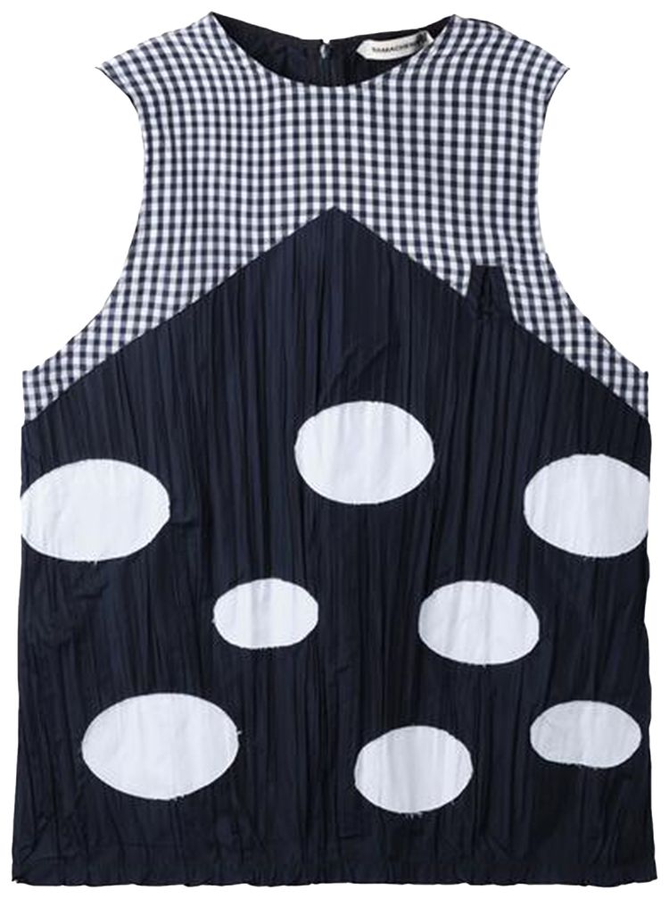 Namacheko Musi Sleeveless Top Navy