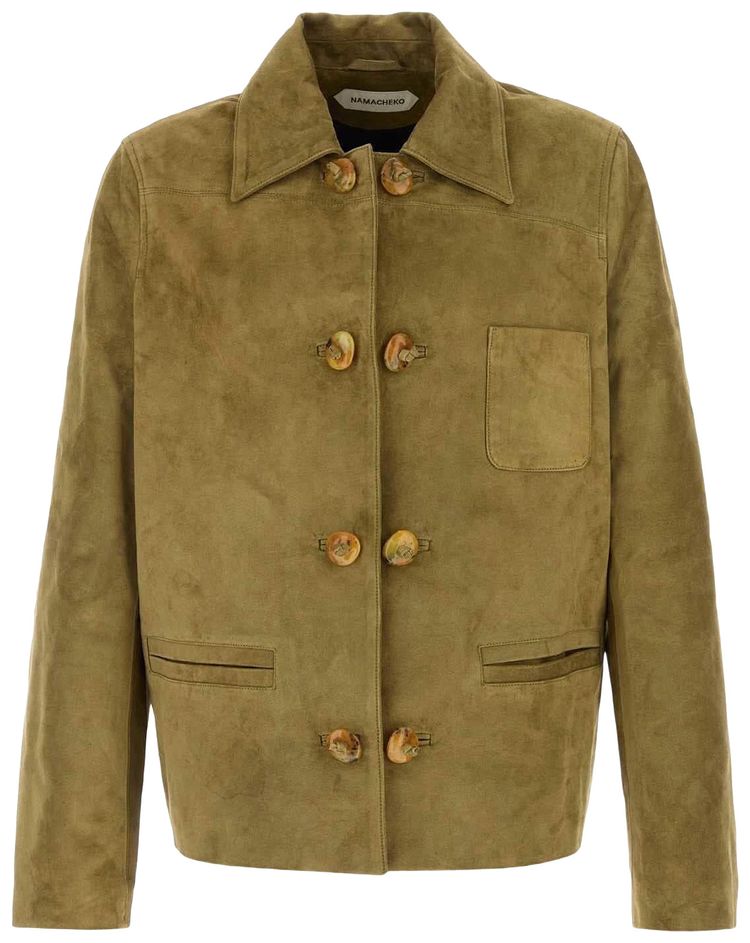Namacheko Osterly Suede Jacket Green