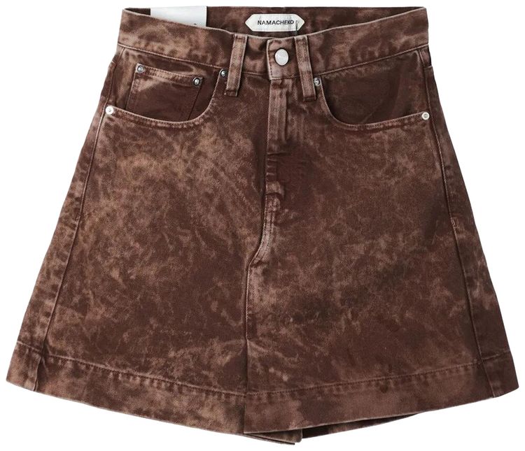 Namacheko Eman Denim Shorts Brown