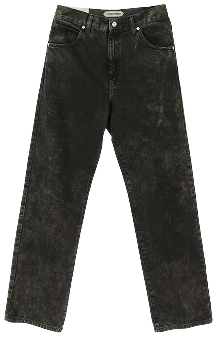Namacheko Lomna Textured Denim Jeans Black