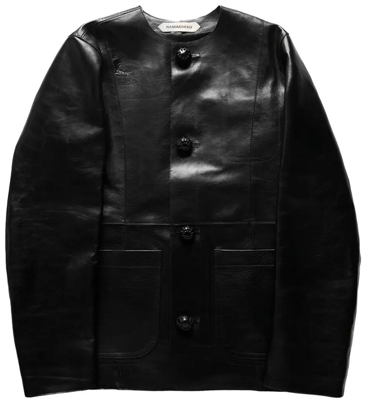 Namacheko Courtenay Leather Jacket Black