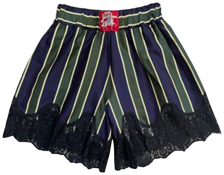 Conner Ives Lace Football Short Multicolor