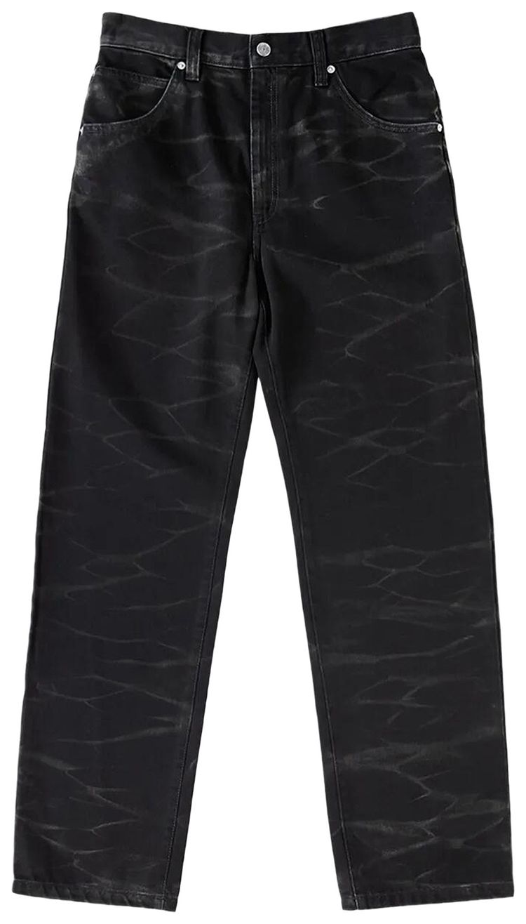 Namacheko Zebra Denim Jeans Black
