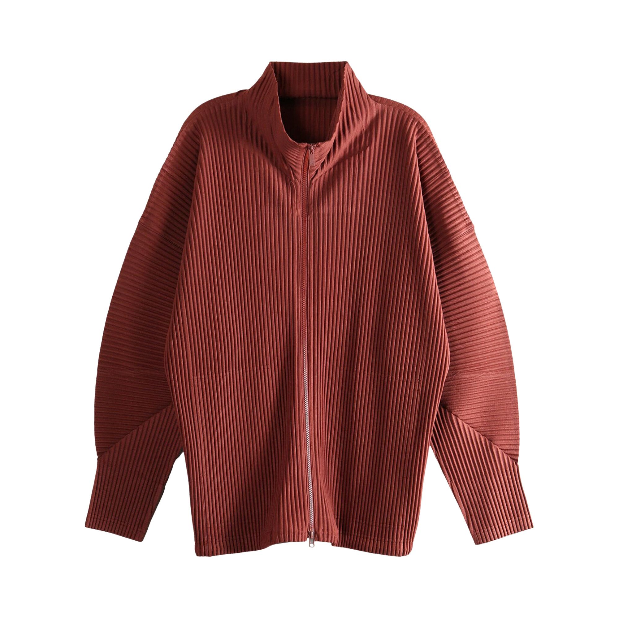 Buy Homme Plissé Issey Miyake MC August Blouson 'Adamite Brown