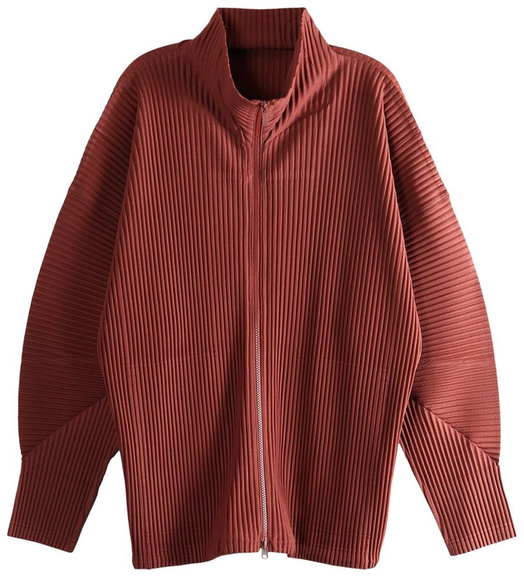 Homme Plisse Issey Miyake MC August Blouson Adamite Brown