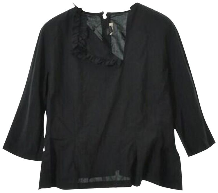 Comme des Garcons Noir Sculptural Petal Embellished Jacket Black