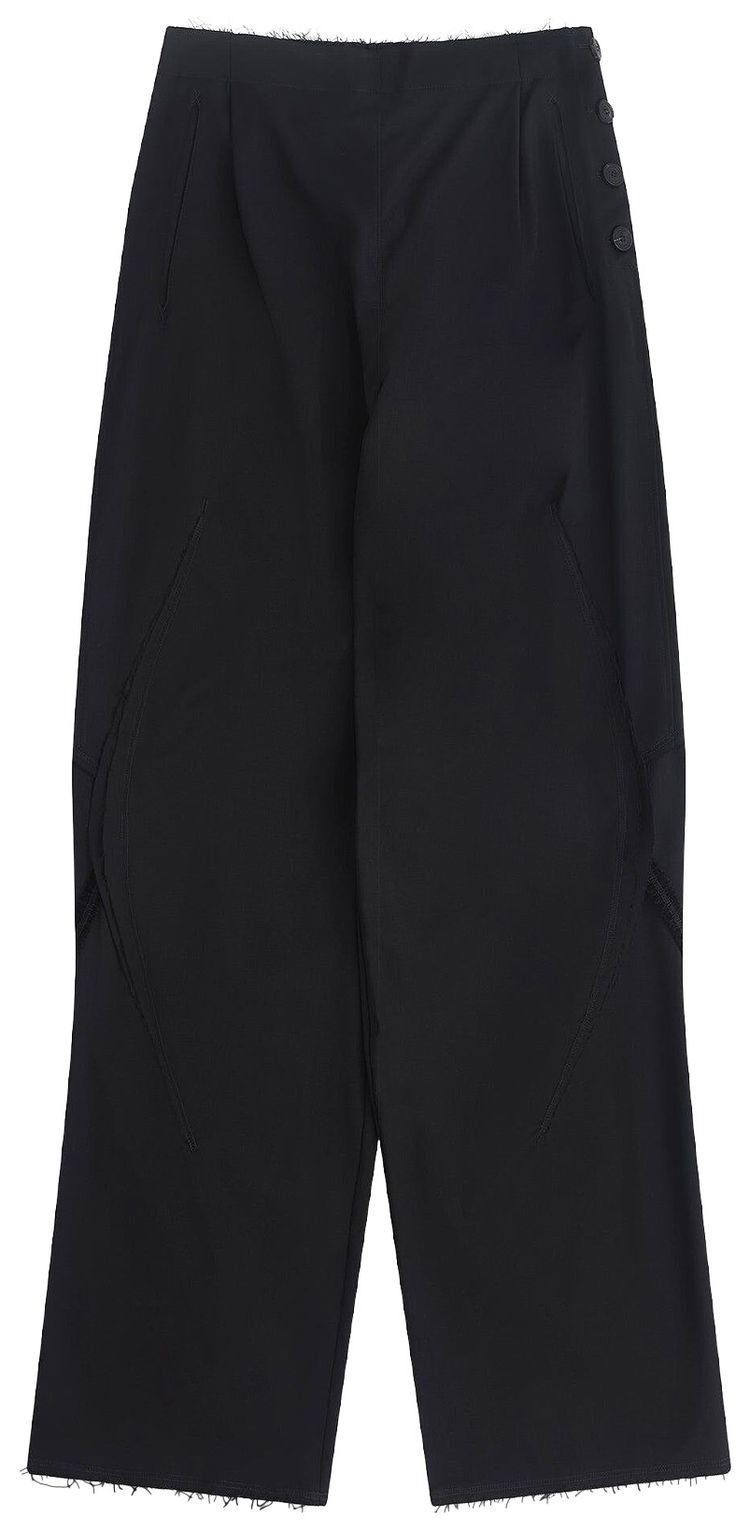 Kiko Kostadinov Vig K Dart Trouser Crow BlackBlack