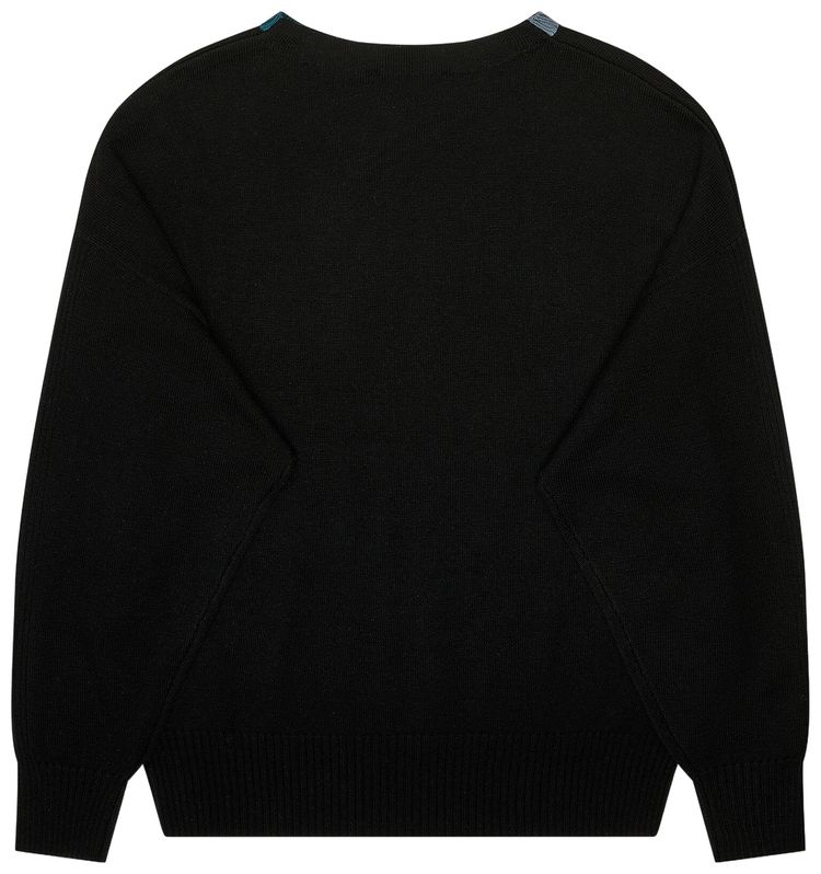 Kiko Kostadinov Vig Multi Collar Jumper Collar BlackCreamPine
