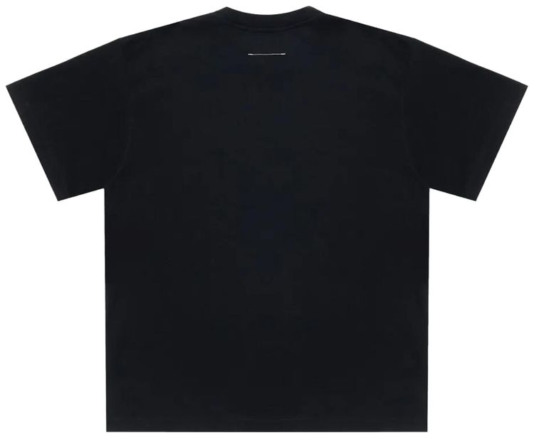 MM6 Maison Margiela Lapel T Shirt Black