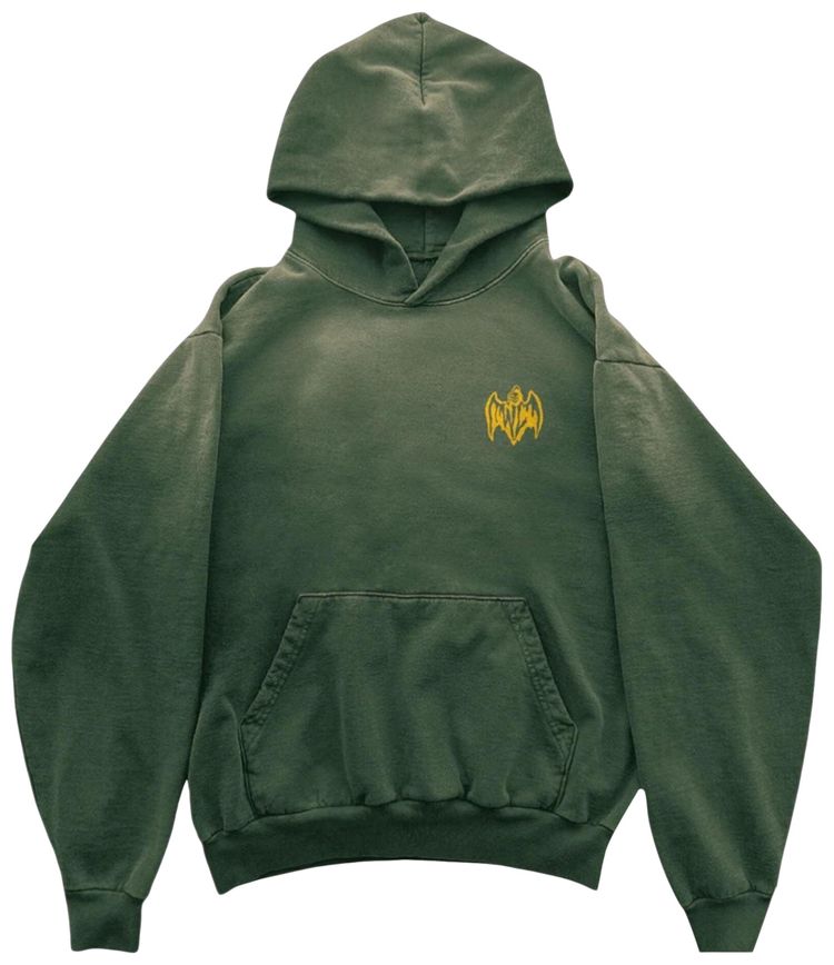 Warren Lotas Thousand Yard Stare Hoodie Green