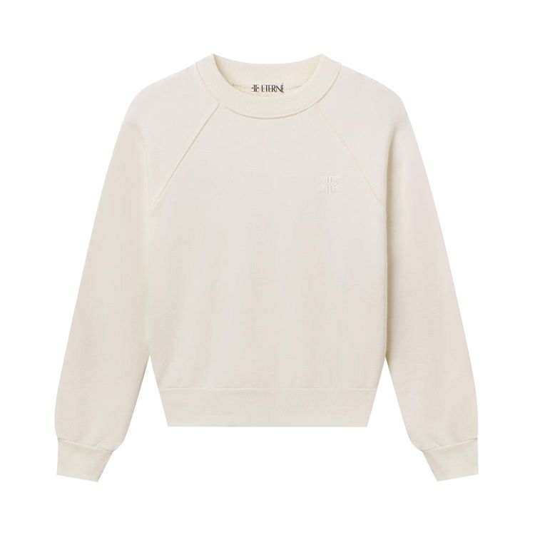 Eterne Shrunken Raglan Sweatshirt Dove
