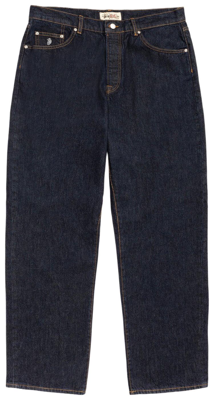Stussy Big Ol Jean Denim Rinsed Indigo