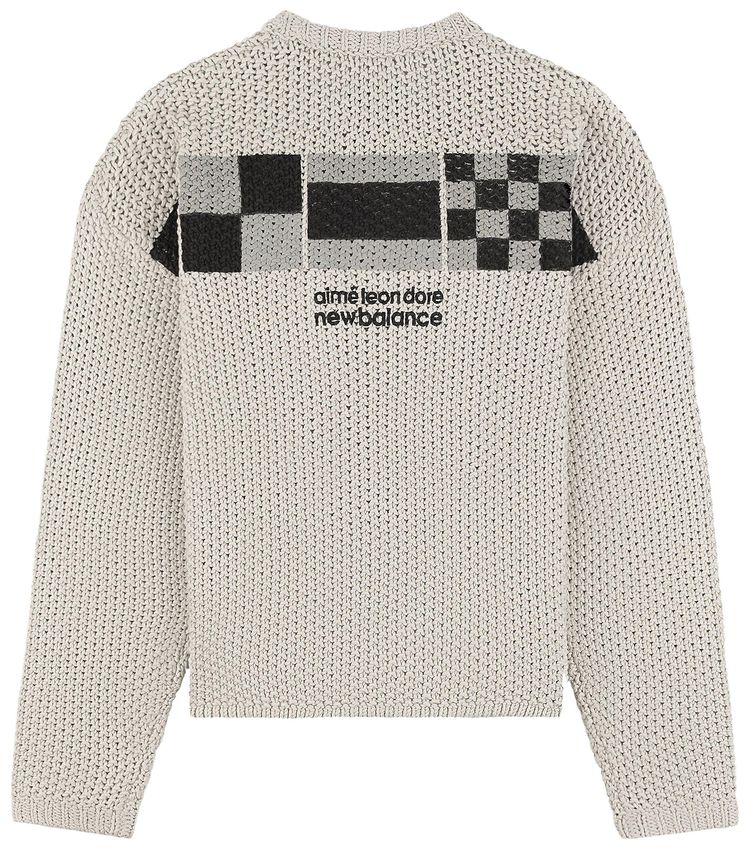 Aime Leon Dore x New Balance 991 Signal Sweater Silver Birch