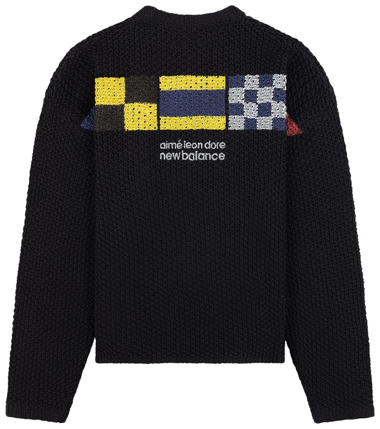 Aime Leon Dore x New Balance 991 Signal Sweater Jet Black
