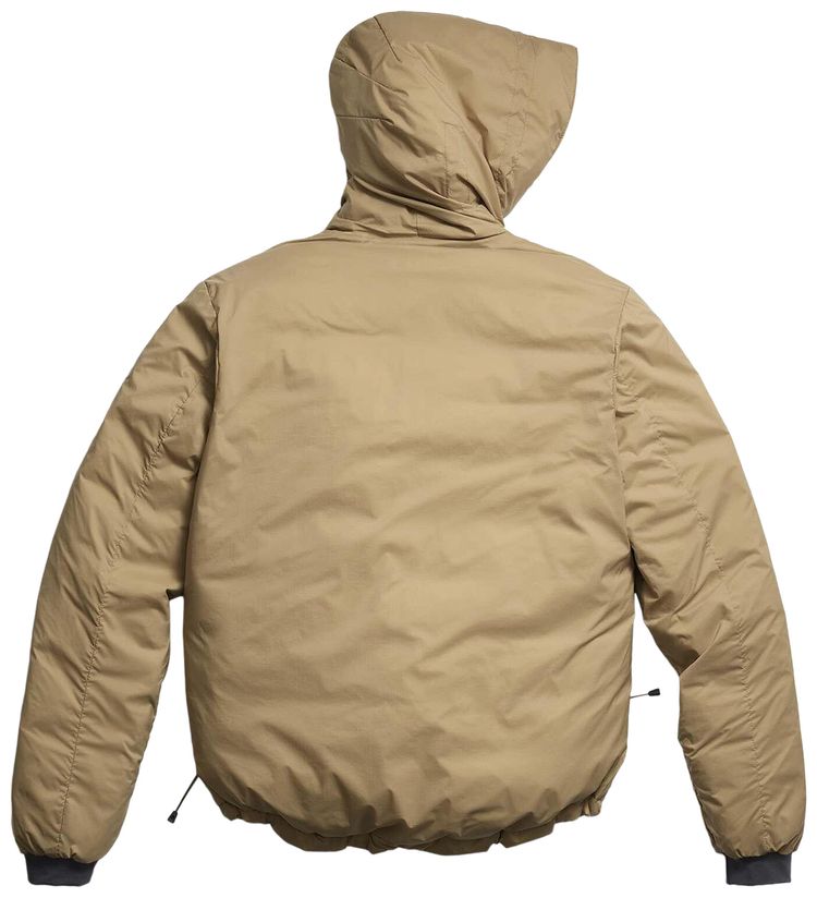 Canada Goose Lodge Hoodie Black Label Desert Sand