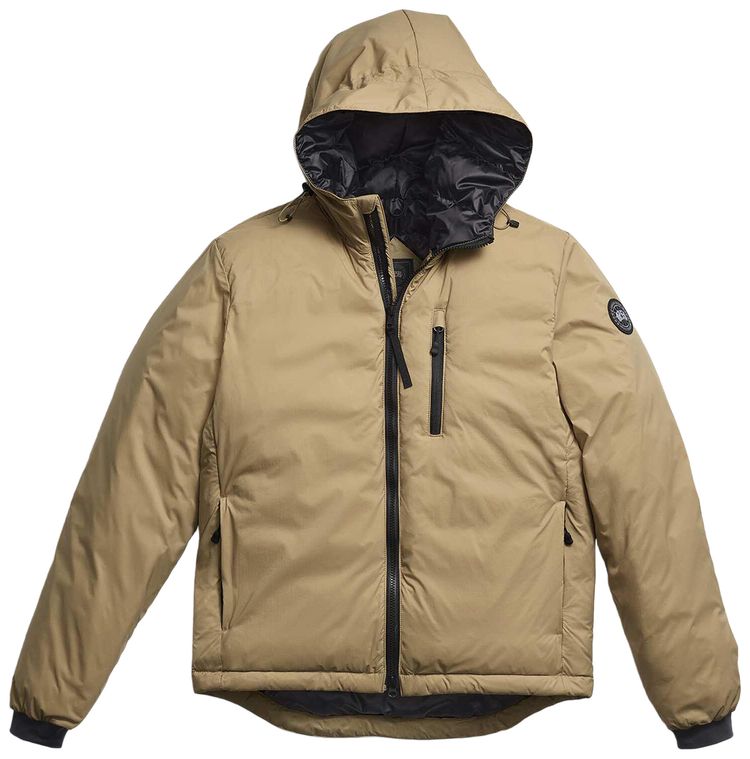 Canada Goose Lodge Hoodie Black Label Desert Sand