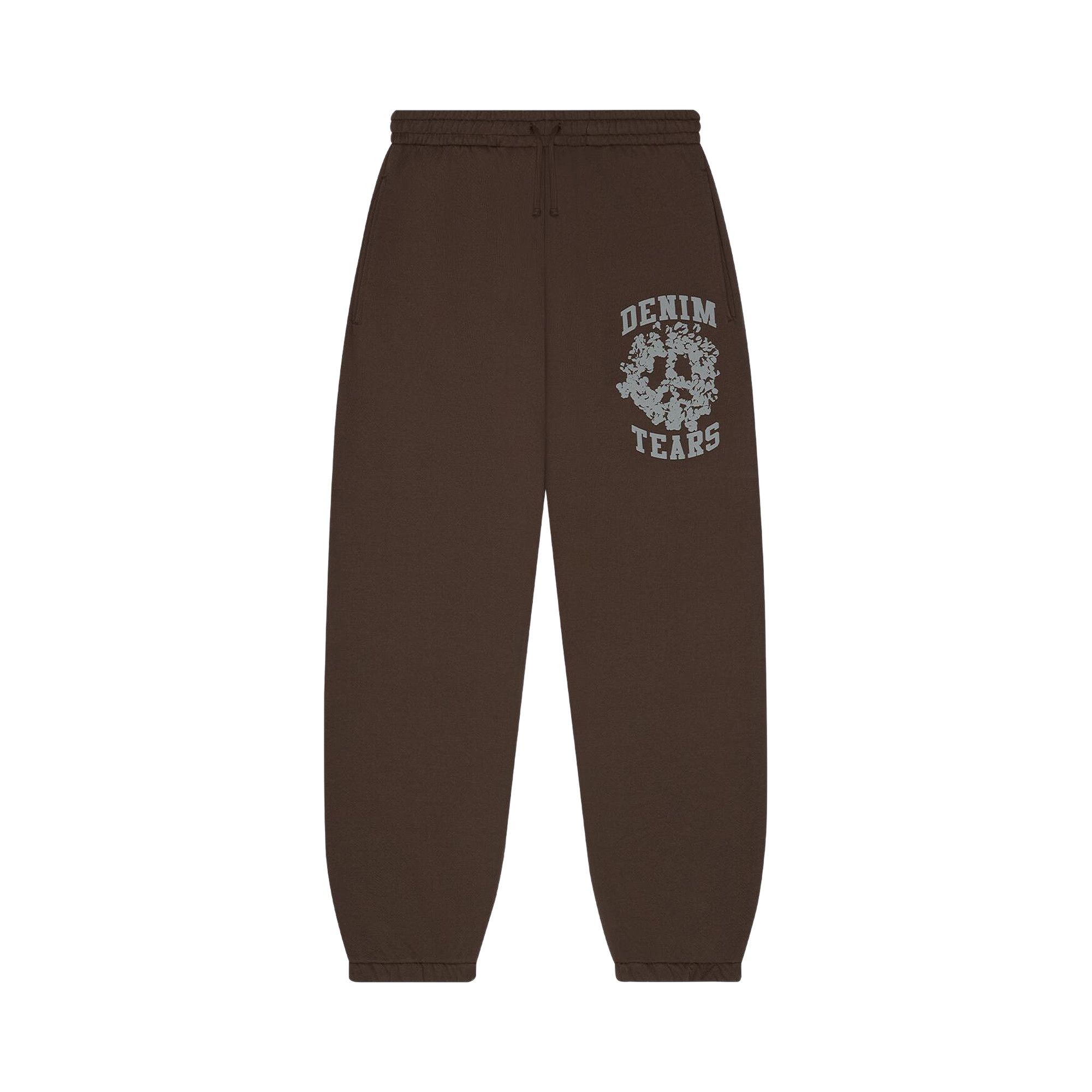 Buy Denim Tears Denim University Sweatpants 'Brown