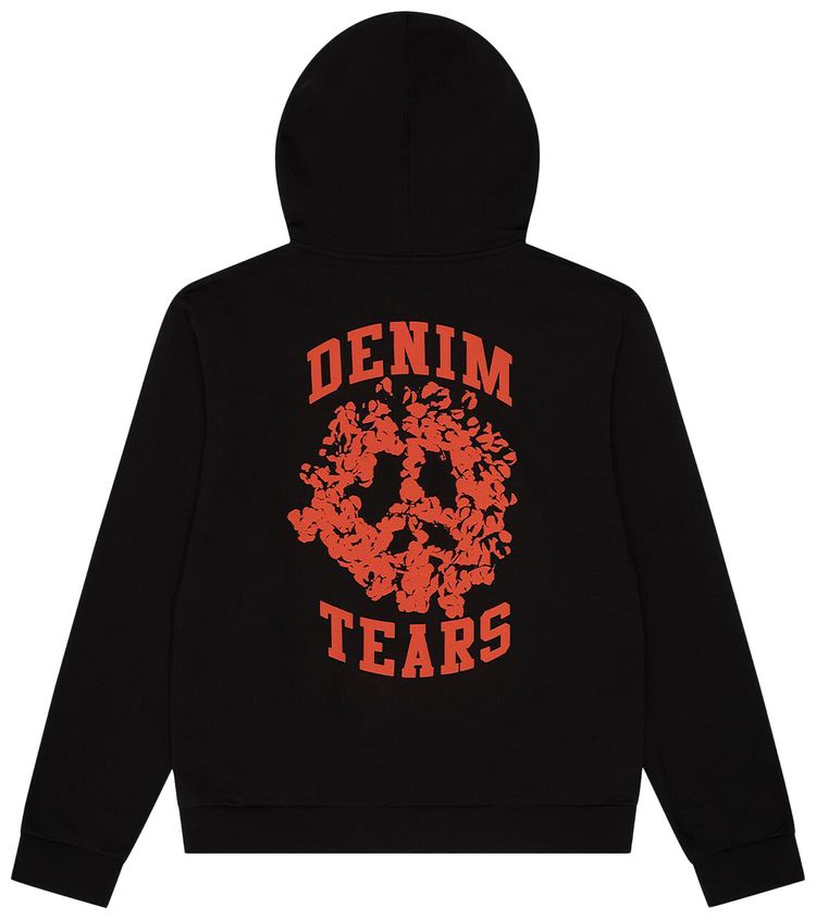 Denim Tears Denim University Zip Hoodie Black