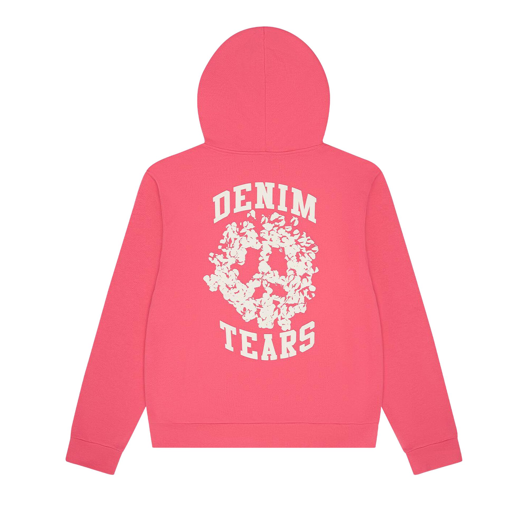 Buy Denim Tears Denim University Zip Hoodie 'Pink