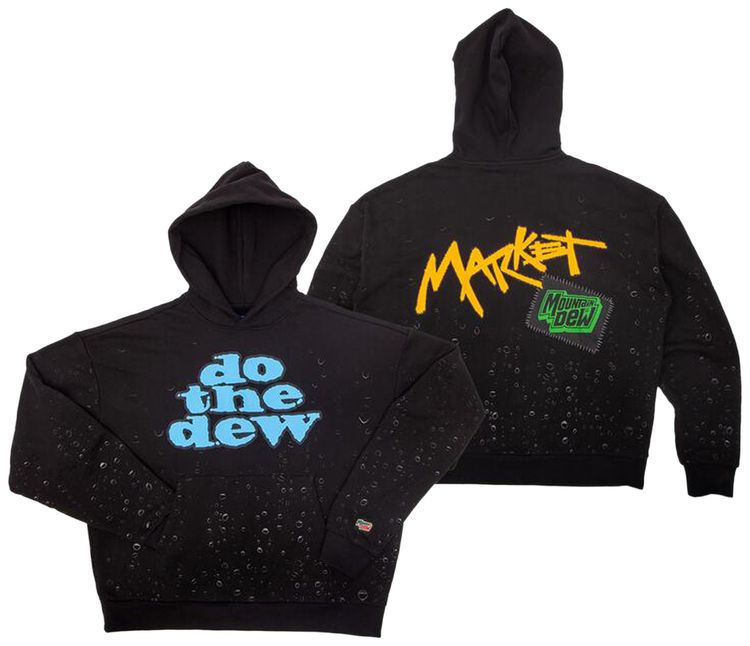 Market x Mountain Dew Do The Dew Hoodie Black