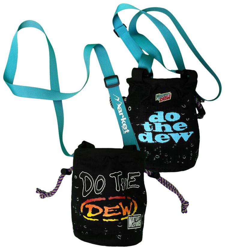 Market x Mountain Dew Do The Dew Chalk Bag Black
