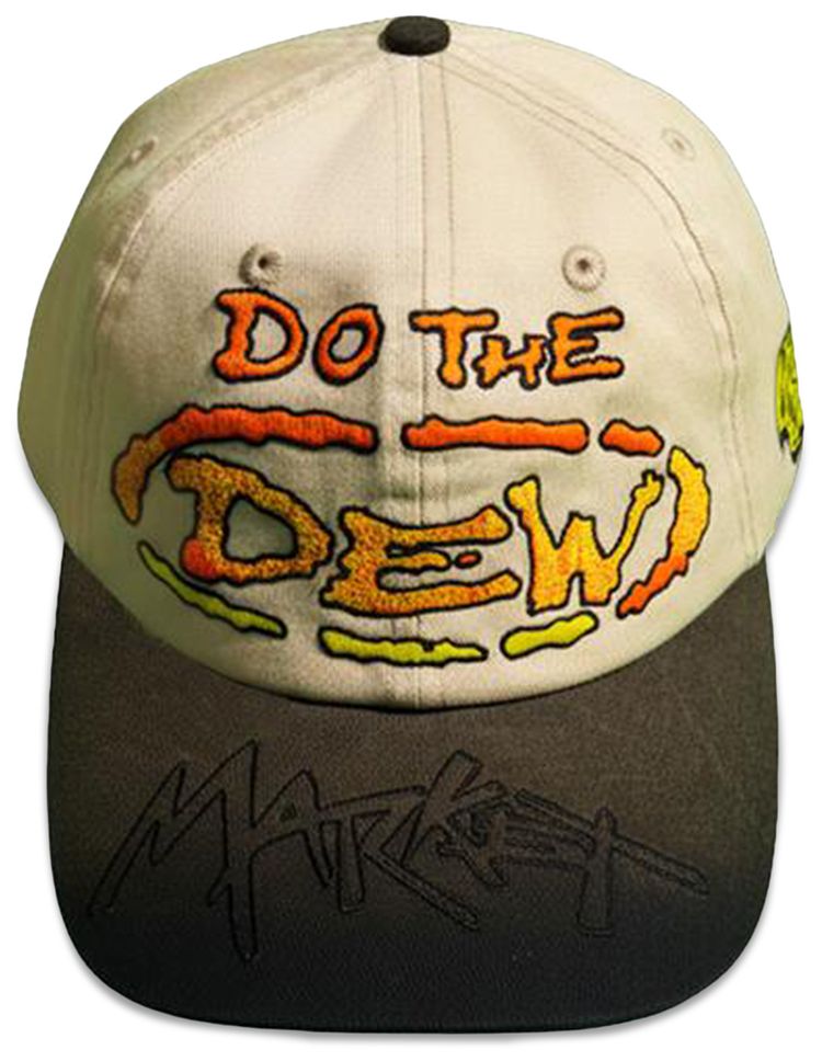 Market x Mountain Dew Do The Dew Dad Hat BrownBlack