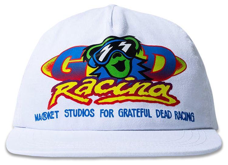 Market x Greateful Dead Market Racing Hat White