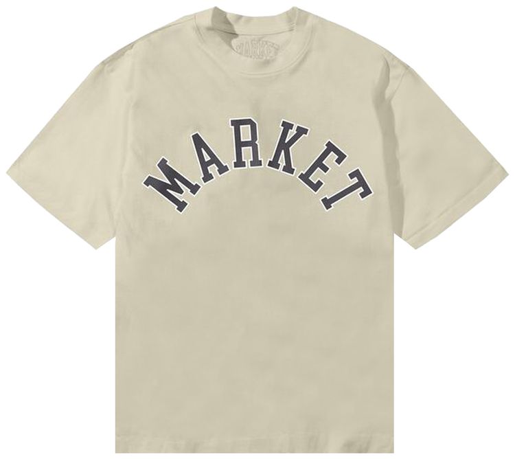 Market Throwback Arc T Shirt Sand