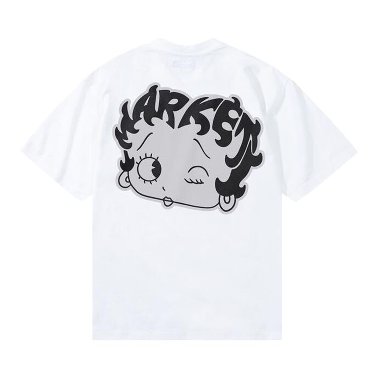 Market Betty Boop Mascot T Shirt White