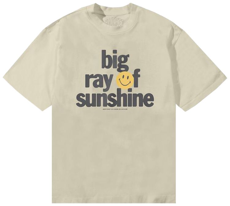 Market Smiley Sunshine T Shirt Sand