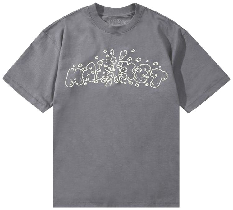 Market Crash T Shirt Storm Grey