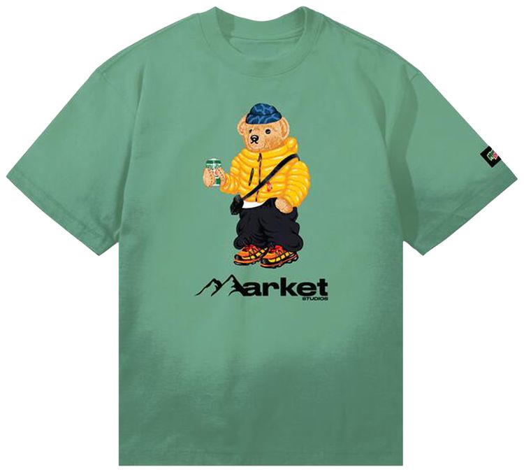 Market x Mountain Dew Drink Up Bear T Shirt Peapod