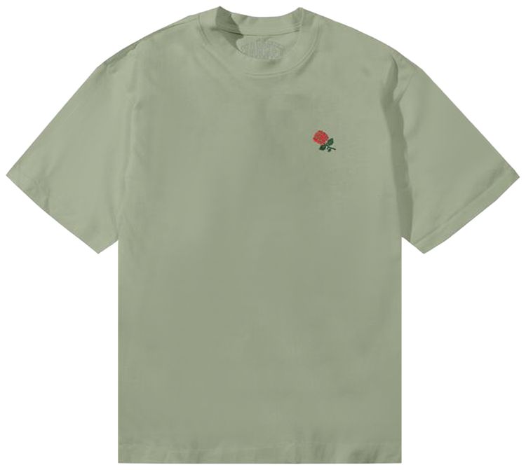 Market Thank You Rose T Shirt Kelp