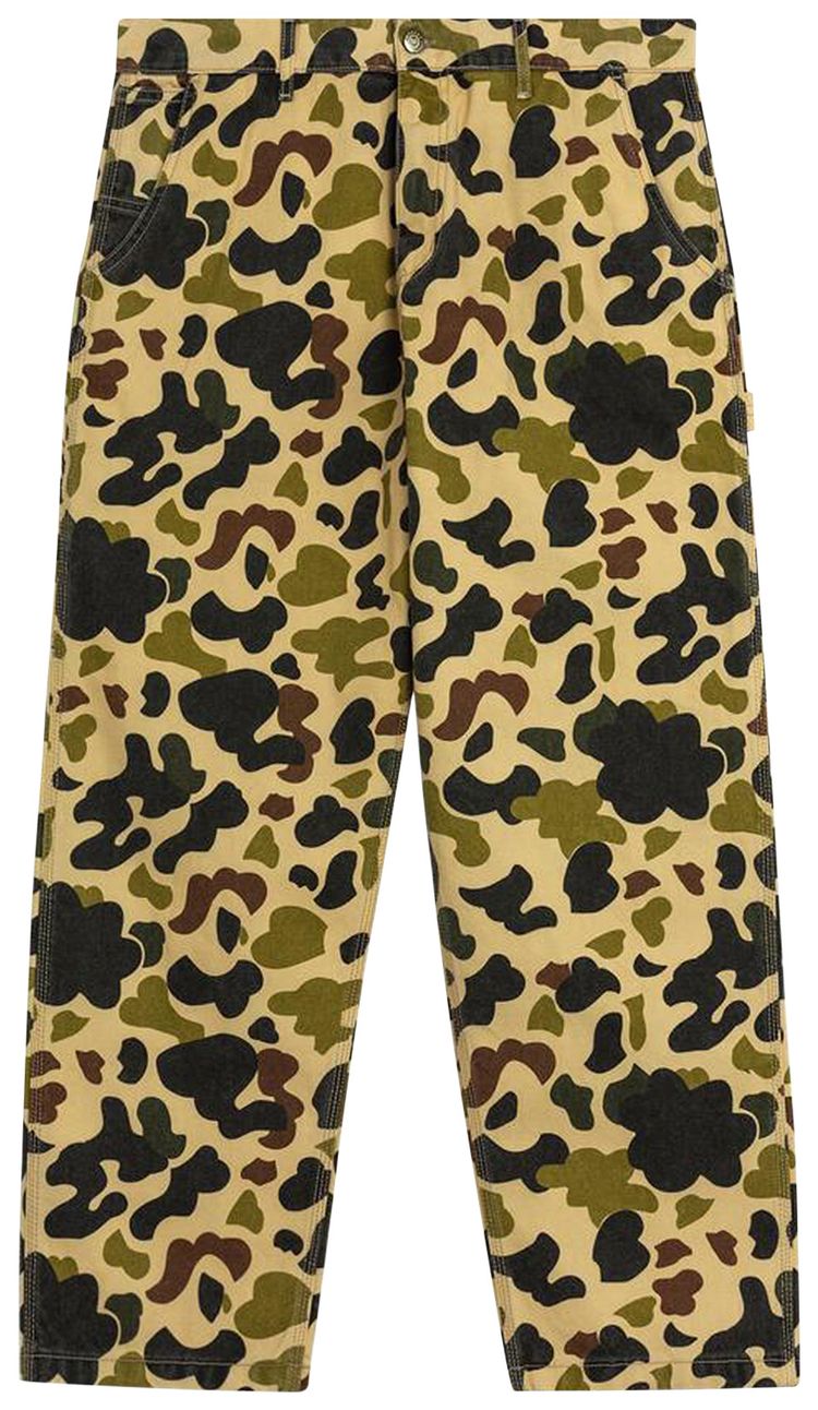 Market Camo Denim Pants Woodland