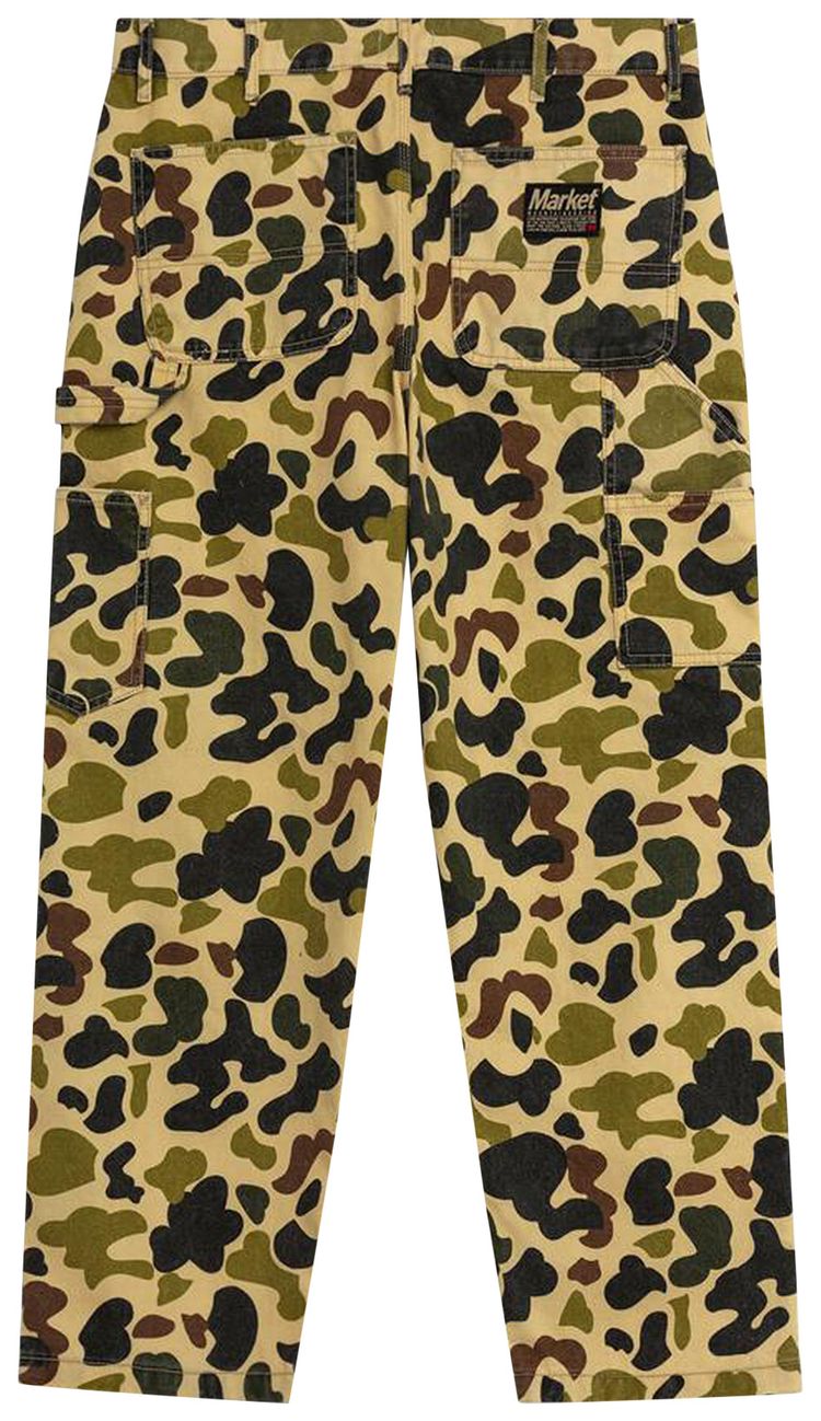 Market Camo Denim Pants Woodland