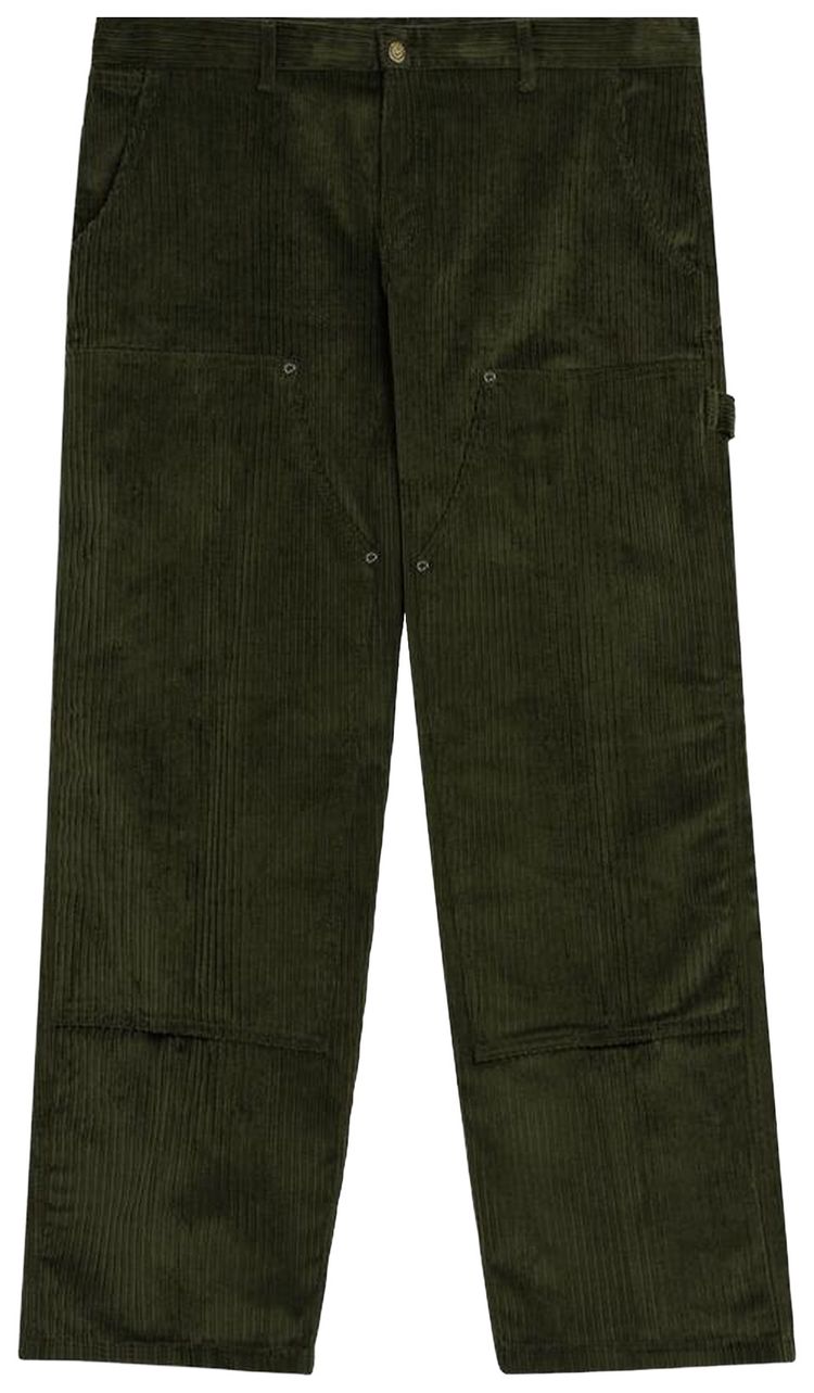 Market Velvet Work Pants Kelp